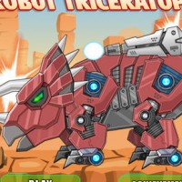 Toy War Robot Triceratops